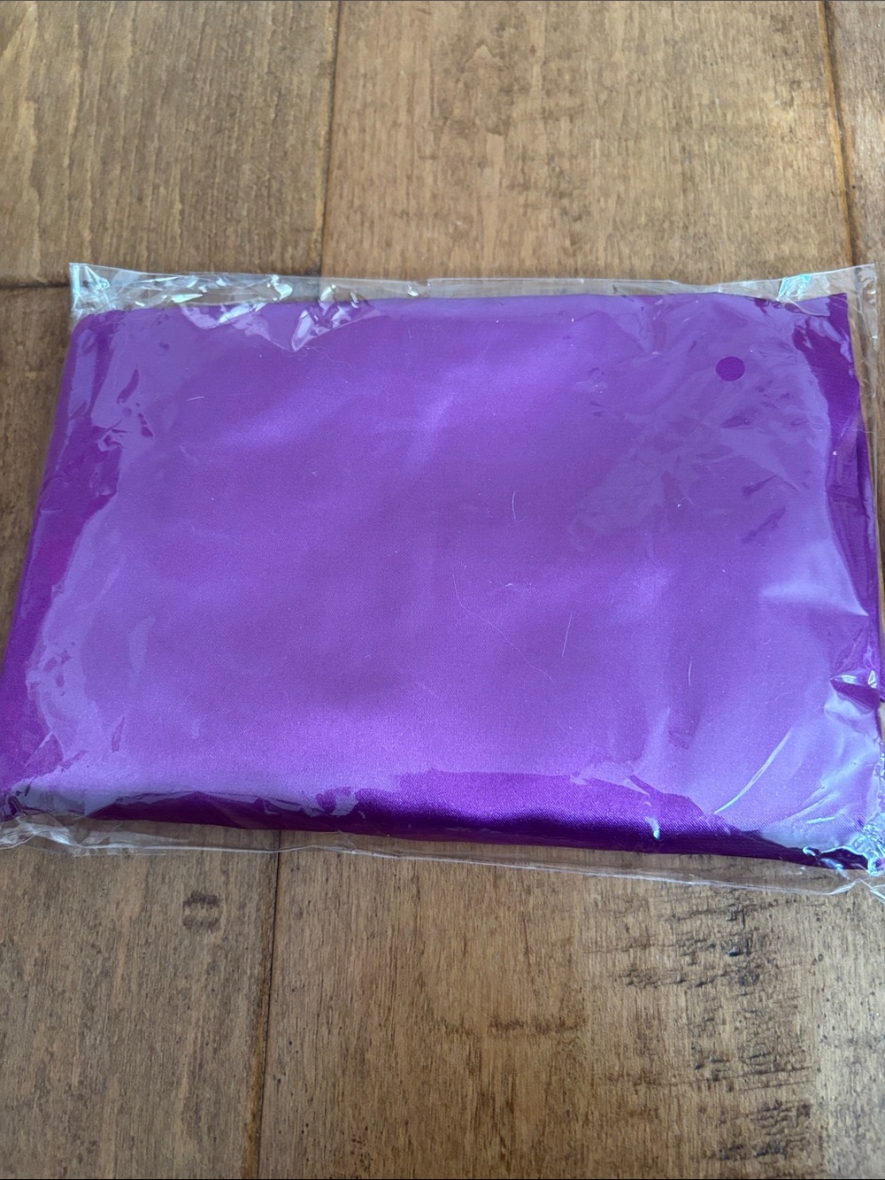 Vibrant Purple Satin Pillow Case—Smooth & Shiny Sleep Essential  New
